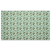 Tissu Boomerangs Rétro (Fat Quarter)