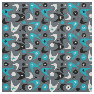 Tissu Boomerangs rétro
