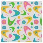 Tissu Boomerangs Rétro (Détail)
