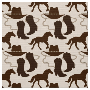 Tissu Boots Casquettes de Western Cowboy, cheval