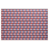 Tissu Bords déchirés : Drapeau de Porto Rico (Fat Quarter)