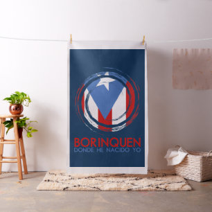 Tissu Borinquen : Drapeau de Porto Rico