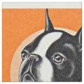Tissu Boston terrier (Fermer)