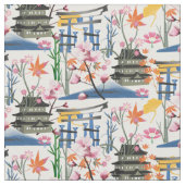 Tissu Botanique japonaise (Fermer)