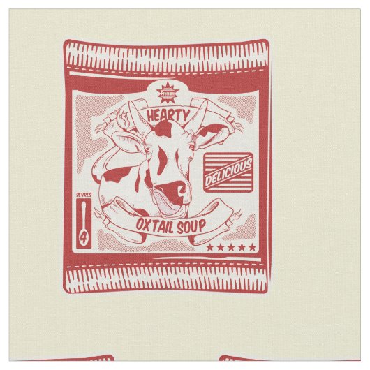 Tissu Bouche Oxtail (Fermer)