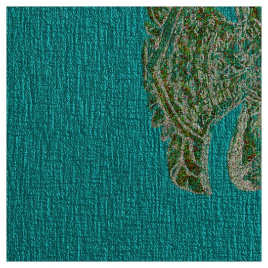 Tissu bouddha en bleu (Échantillon)