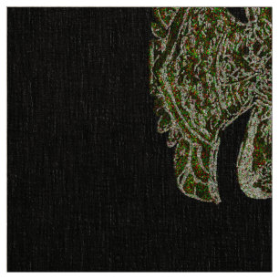 Tissu bouddha en noir