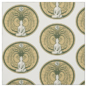 Tissu Bouddha sous l'arbre de Bodhi (Échantillon)