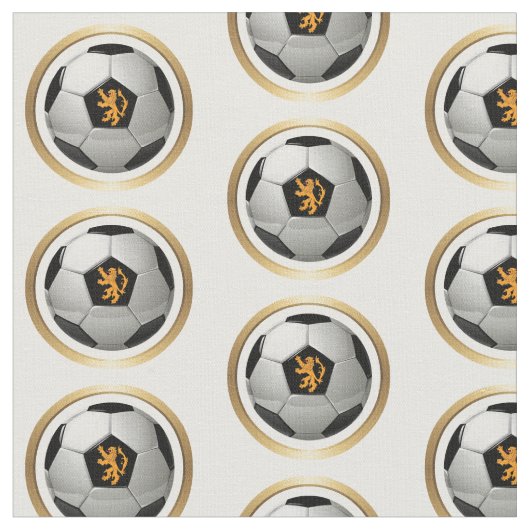 Tissu Boule de soccer Pays-Bas Lion (Fermer)