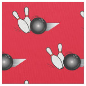 Tissu Boule et goupilles de bowling (fermé)