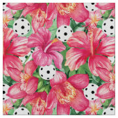 Tissu 🌺 Boule tropicale à l'hibiscus (Fermer)