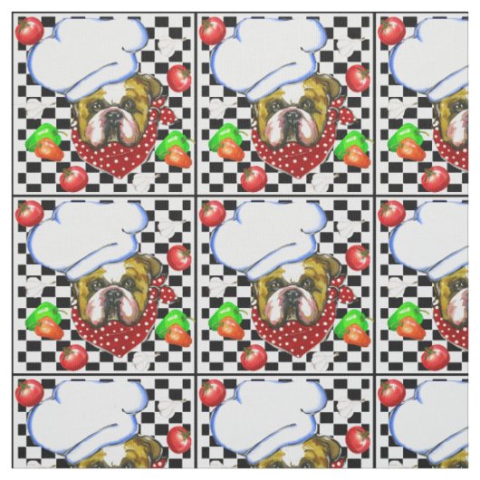 Tissu Bouledogue (Échantillon)