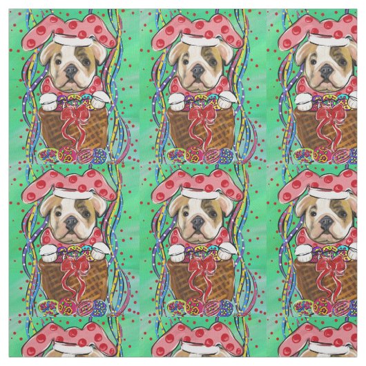 Tissu Bouledogue (Échantillon)