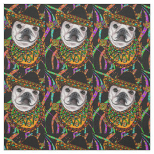 Tissu Bouledogue