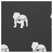 Tissu Bouledogue anglais Loveq (fermé)
