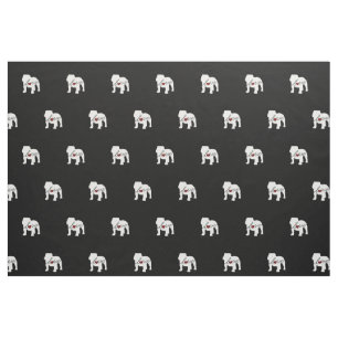 Tissu Bouledogue anglais Loveq