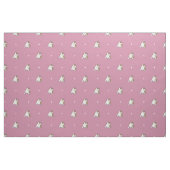 Tissu Bouledogue de point de polka (Fat Quarter)