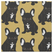 Tissu Bouledogue français Brindle (fermé)