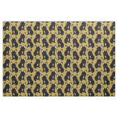 Tissu Bouledogue français Brindle (Fat Quarter)