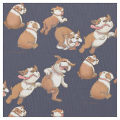 Tissu Bouledogues de danse (fermé)