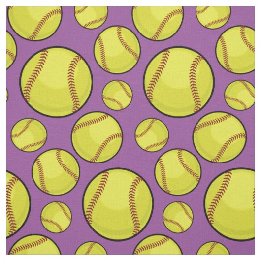 Tissu Boules dispersées du base-ball (Échantillon)