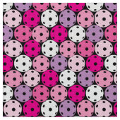 Tissu Boulettes roses et violettes (Fermer)