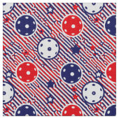 Tissu Boulettes rouges, blanches et bleues (Fermer)