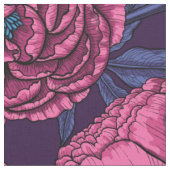 Tissu Bouquet de Peony (Fermer)