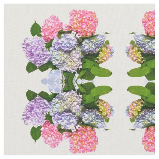 Tissu Bouquet Hydrangea (Fermer)