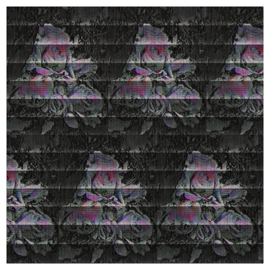 Tissu Bouquet Techno (Échantillon)