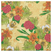 Tissu Bouquet tropical (Échantillon)