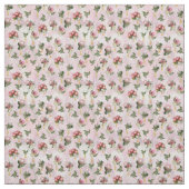 Tissu Bouquets de fleurs Fuchsia Protea avec feuilles de (Échantillon)