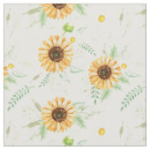 Tissu Bouquets de tournesol et de marais (Fermer)