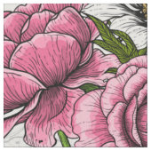 Tissu Bouquets d'été (Fermer)
