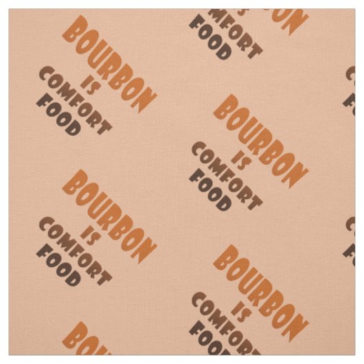 TISSU - BOURBON est nourriture de confort (Échantillon)