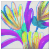 Tissu Bourgeon Jaune (Fermer)