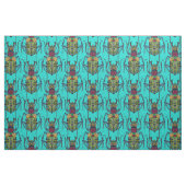Tissu bousier turquoise (Yard)