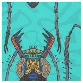 Tissu bousier turquoise (Fermer)