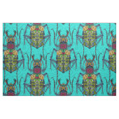 Tissu bousier turquoise (Fat Quarter)