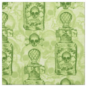 Tissu Bouteille assez verte de poison (Échantillon)
