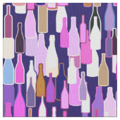 Tissu Bouteilles de vin, couleur multi, arrière - plan (fermé)