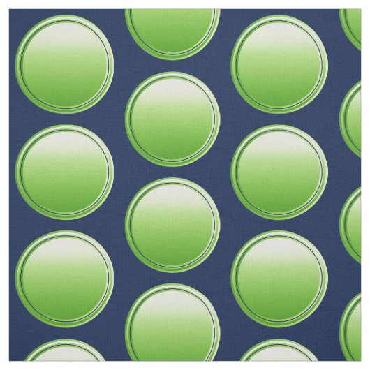 Tissu Bouton Points - vert dégradé + votre dossier. & id (Échantillon)