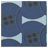 Tissu Boutons bleu marine (Fermer)
