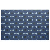 Tissu Boutons bleu marine (Fat Quarter)