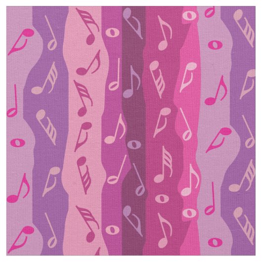 Tissu Boutons de notes de musique colorée (Fermer)