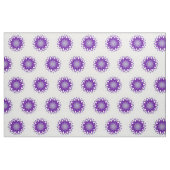 Tissu Boutons de pluie violette (Fat Quarter)
