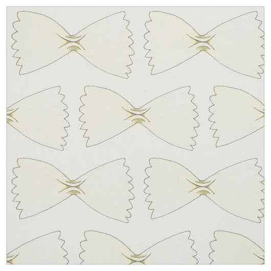 Tissu Bow Cravate Bowtie Pasta Formes Alimentaire Italie (Échantillon)