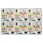 Tissu "Bowls" modernes du milieu du siècle (Fat Quarter)