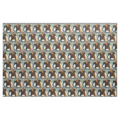 Tissu Boxer dog Custom Fabric (Fat Quarter)