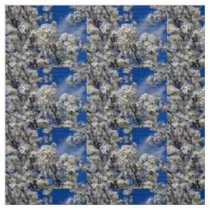 Tissu Bradford Pear Blooms